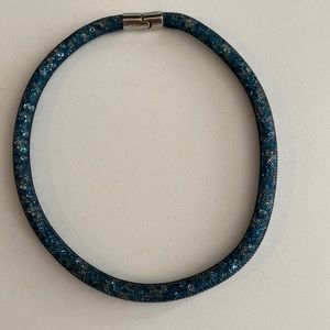 Swarovski Stardust blue necklace/bracelet - comes with box